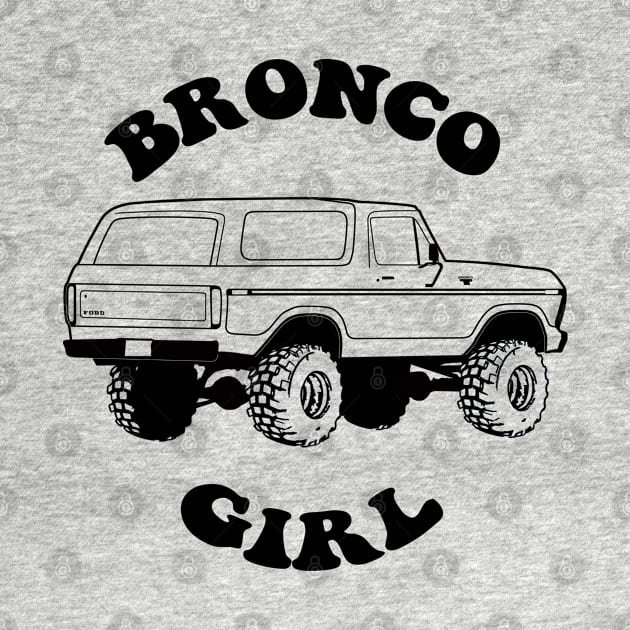 1978/79 Bronco Girl by The OBS Apparel